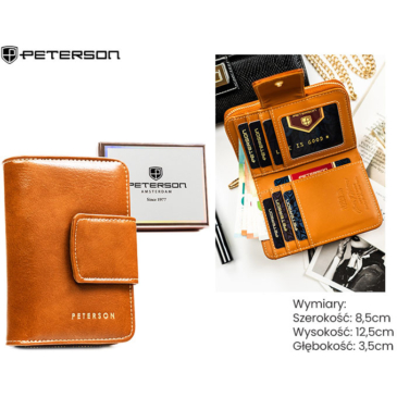 Dámska PU peňaženka PTN 009-HF Camel