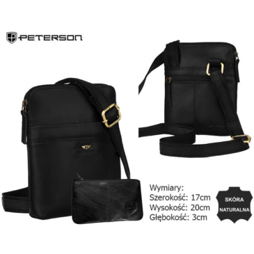 Kožená taška + kufor PTN 19004E-OPU Black