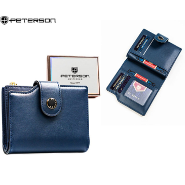Dámska ekologická peňaženka PTN 012-JK6 Blue