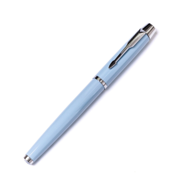 Peterson PTN 222-GB L.Blue-Silver guľôčkové pero v krabici