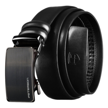 Pánsky kožený opasok PTN A019-AB Black