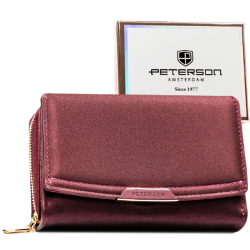 Dámska ekologická peňaženka PTN 001-HN6 Plum