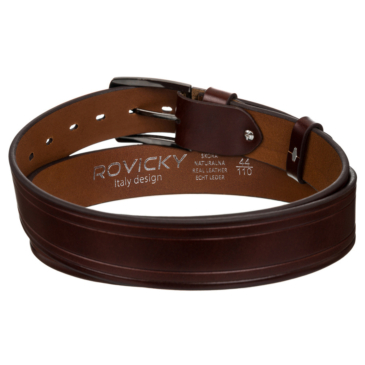 Kožený opasok ROVICKY ŠIROKÝ-2 sady po 5 ks. Zľavnený produkt
