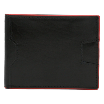 Pánska kožená peňaženka N78-VT-NL BLACK+GREEN Pánska kožená peňaženka N78-VT-NL BLACK+GREEN