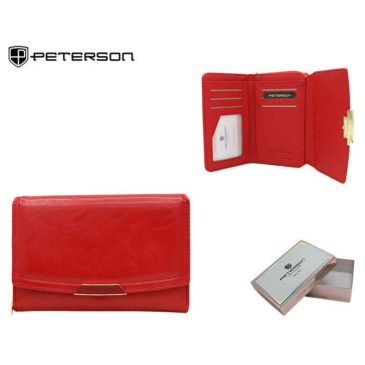 Peňaženka PETERSON PTN 001-BH RFID z ekokože