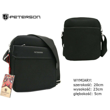 Pánska PU taška PTN 788802 čierna