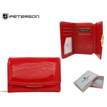 Dámska ekologická peňaženka PTN 001-LAK Red