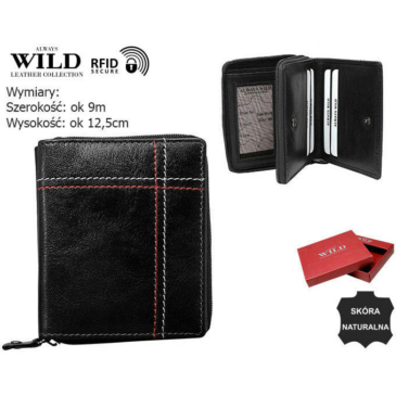 Kožená peňaženka ALWAYS WILD RFID N014-VTK-D