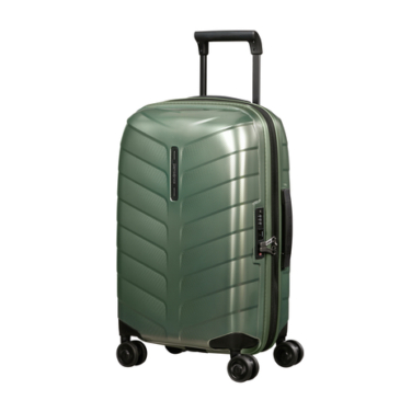 Samsonite Attrix Spinner Rozšíriteľná kabínová taška 55x35x23 cm BasilGreen 10 rokov záruka