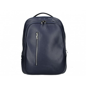 Dámsky batoh z pravej kože Dark Blue S7249