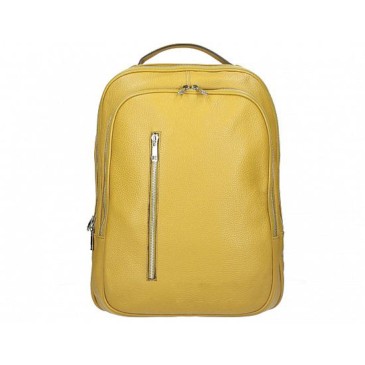 Dámsky batoh z pravej kože Yellow S7249