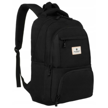 Peterson Mestský batoh na notebook s držiakom na notebook Black