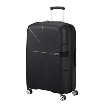 American Tourister Starvibe Spinner Rozšíriteľný kufor 77 cm Black Záruka 3 roky