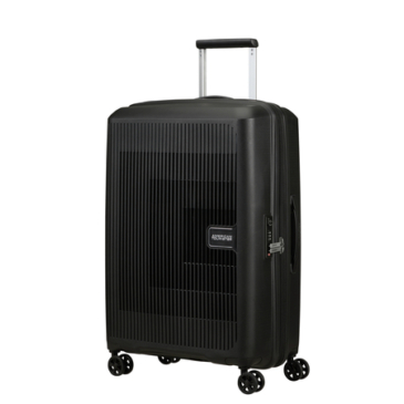 American Tourister Aerostep Spinner Rozšíriteľný kufor 67cm Black Záruka 3 roky