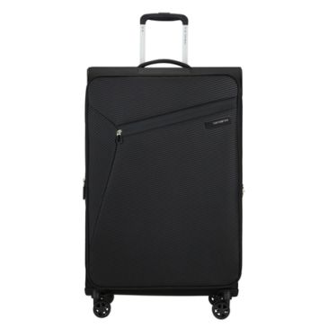 Litebeam Spinner Rozšíriteľný kožený koniec 77 cm Záruka 5 rokov Čierna