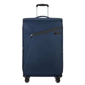 Litebeam Spinner Rozšíriteľný kožený koniec 77 cm Záruka 5 rokov Tmavo modrá