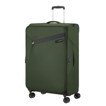 Litebeam Spinner Rozšíriteľný kožený koniec 77 cm Záruka 5 rokov Tmavo zelená