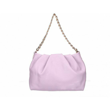 Dámska kabelka s retiazkou z pravej kože vo svetlofialovej farbe S7243 Lilac