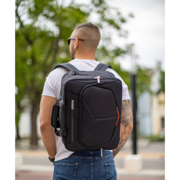 American Tourister Summerfunk 3 - funkčná palubná taška " tmavomodrá