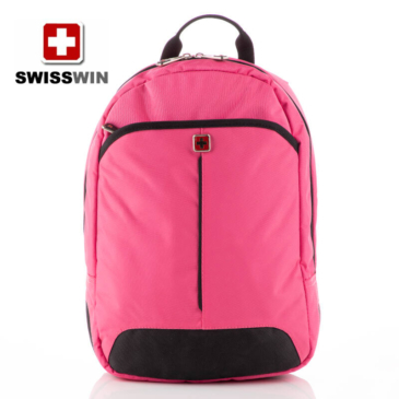 Swisswin batoh s chlopňou swc10010 pink s ventilačným systémom AIR FLOW Deck size