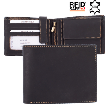 GIULIO pánska peňaženka z pravej byvolej kože v darčekovej krabičke s RFID
