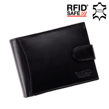 GIULIO pánska peňaženka z pravej kože v darčekovej krabičke s RFID ( 8 priehradiek na karty )