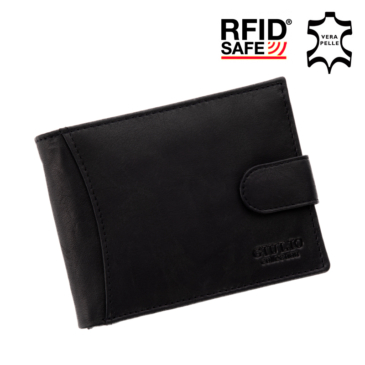 GIULIO pánska peňaženka z pravej kože v darčekovej krabičke so systémom RFID ( 8 priehradiek na karty ) *