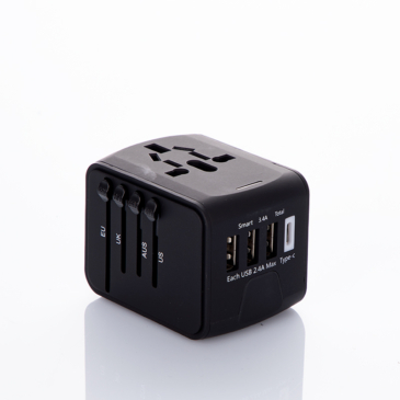 Cestovné príslušenstvo Svetový adaptér s nabíjačkou USB*