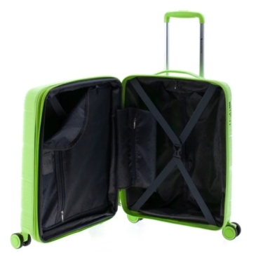 Gladiator Spinner Rozšíriteľný kabínový kufor 55 cm M-0810 Black