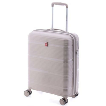 Gladiator Spinner Rozšíriteľný kabínový kufor 55 cm M-0810 Beige