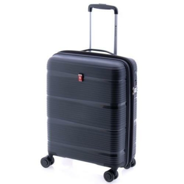 Gladiator Spinner Rozšíriteľný kabínový kufor 55 cm M-0810 Black