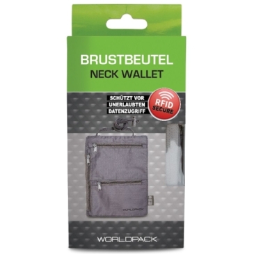 Skrytá peňaženka Worldpack S-10349
