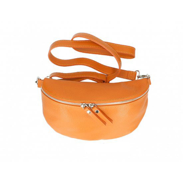 Taška cez rameno z pravej kože TR259 Orange