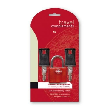 M-004350 Zámok kufra John Travel TSA s kľúčom 