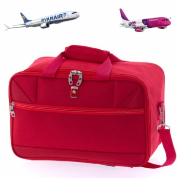 Trojdielna príručná taška Gladiator 40 × 25 × 20 cm WizzAir/Ryanair veľkosť M-2128