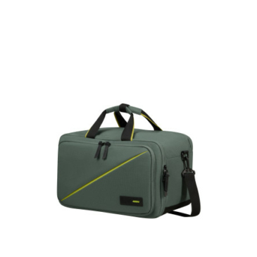 3 - Funkčná palubná taška v tmavozelenej farbe 40 x 25 x 20 American Tourister TAKE2CABIN