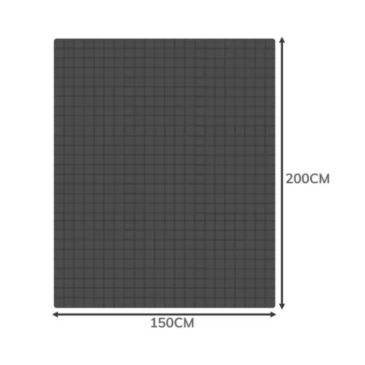 Ruhhy Záťažová mäkká deka 200 x 150 cm - 8 kg