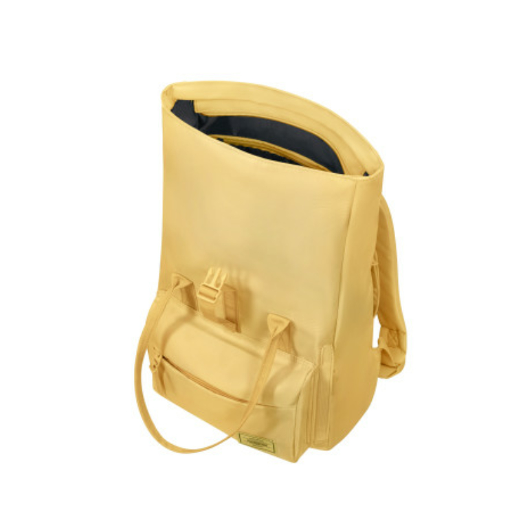 Batoh American Tourister URBAN GROOVE v pastelovej žltej farbe