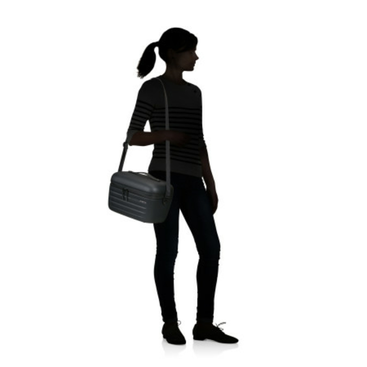 American Tourister FLASHLINE KOSMETICKÁ TAŠKA SHADOW BLACK