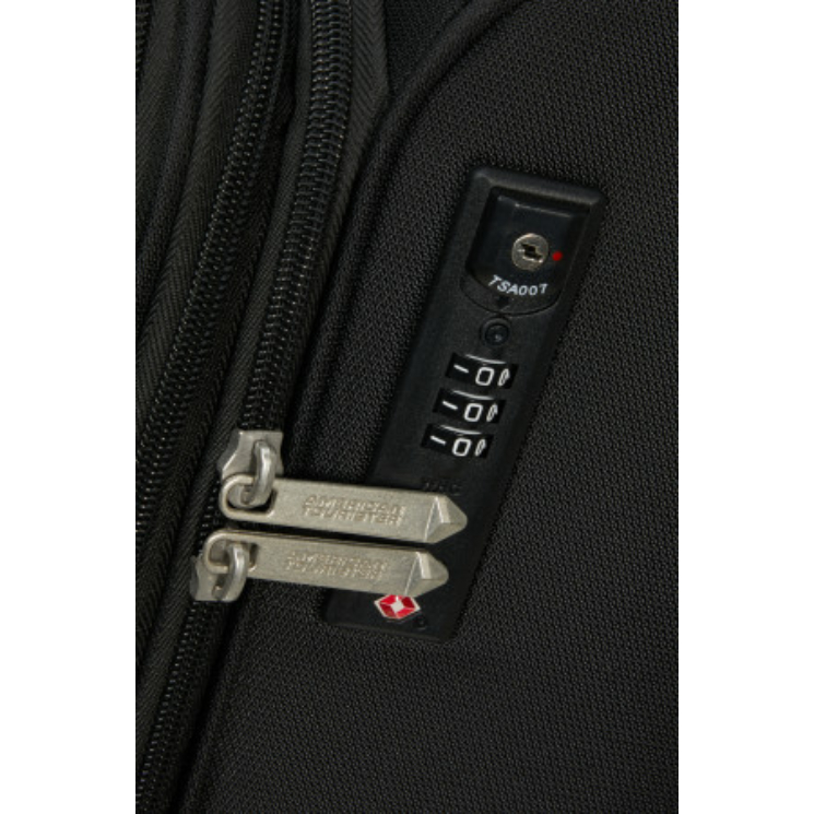 AMERICAN TOURISTER SUMMERRIDE SPINNER L EXP TSA BLACK