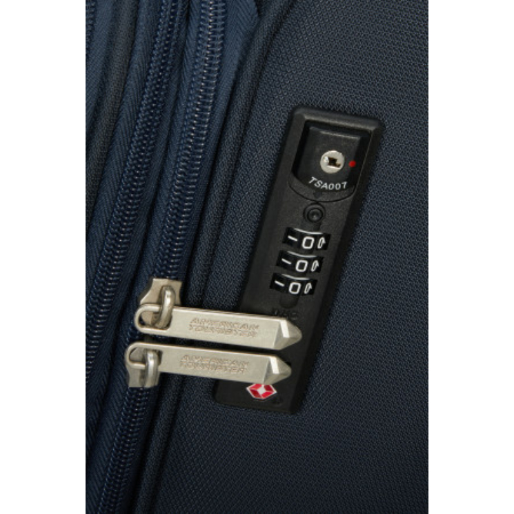 AMERICAN TOURISTER SUMMERRIDE SPINNER L EXP TSA NAVY Kék