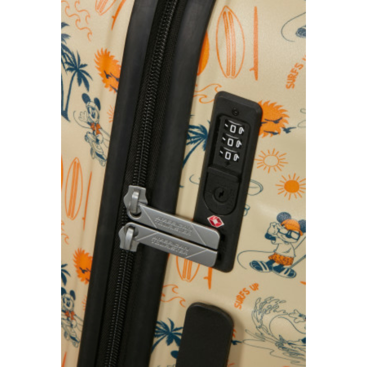 Kufrík American Tourister WAVEBREAKER DISNEY SPIN.55/20 TSA DISNEY FL MICKEY SUPER SURF