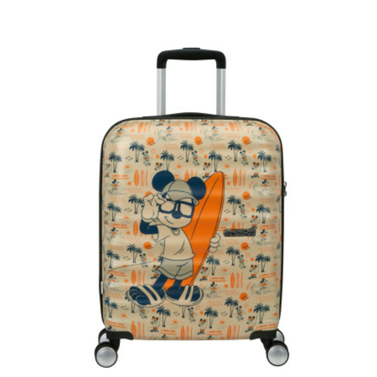 Kufrík American Tourister WAVEBREAKER DISNEY SPIN.55/20 TSA DISNEY FL MICKEY SUPER SURF