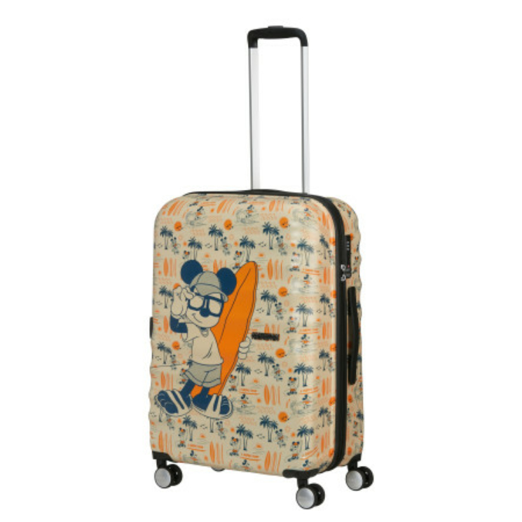 Kufrík American Tourister WAVEBREAKER DISNEY SPIN.55/20 TSA DISNEY FL MICKEY SUPER SURF