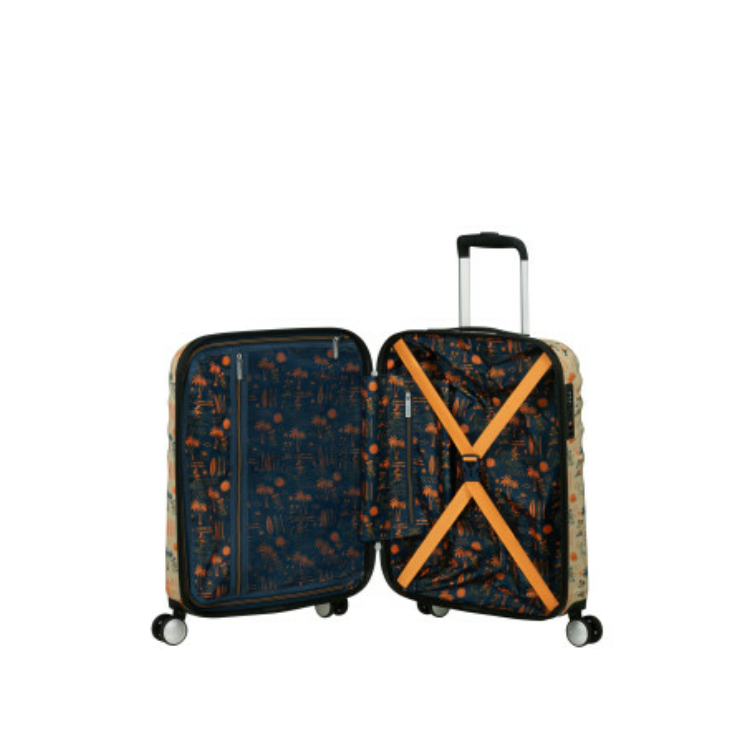 Kufrík American Tourister WAVEBREAKER DISNEY SPIN.55/20 TSA DISNEY FL MICKEY SUPER SURF