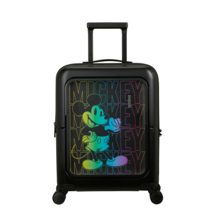 Kufrík American Tourister DASHPOP DISNEY SPIN.55/20 EXP TSA DISNEY MICKEY NEON GRADIENT