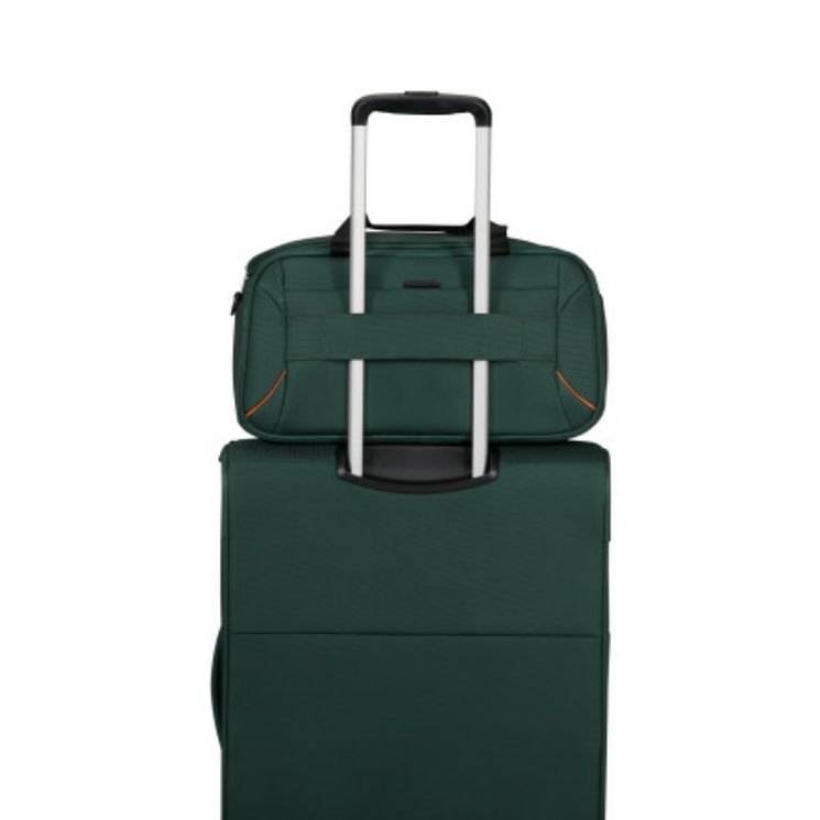 Samsonite BASE BREEZE UNDERSEAT DUFFLE XS TMAVO ZELENÁ