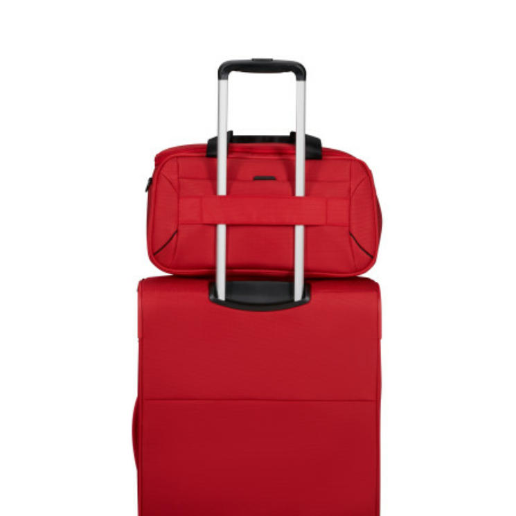 Samsonite BASE BREEZE UNDERSEAT DUFFLE XS ČERVENÁ