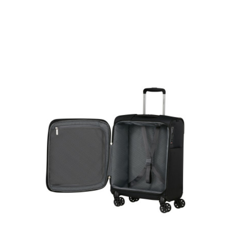Samsonite BASE BREEZE SPINNER 55/20 EXP ČIERNA