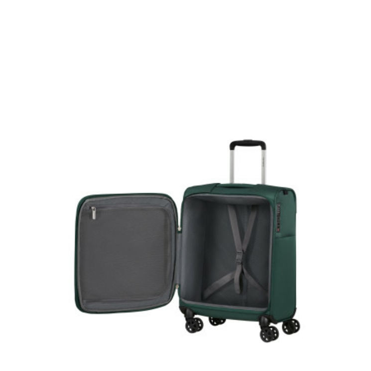 Samsonite BASE BREEZE SPINNER 55/20 EXP TMAVO ZELENÁ